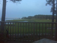 Evening Deck View
